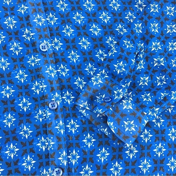 KUT from the Kloth Blue Diamond Jasmine Blouse - Picture 8 of 11